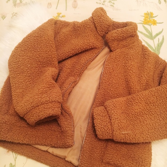 Jackets & Blazers - CHOIES Teddy Bear Jacket